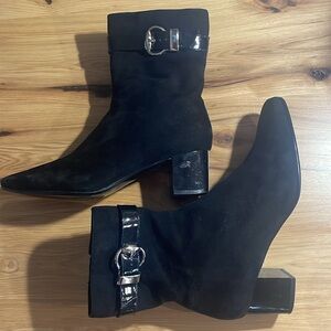 Bandolino Boots suede sz  7